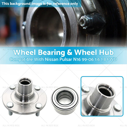 Front Wheel Bearing & Hub for Nissan Pulsar N16 (1999-2006)