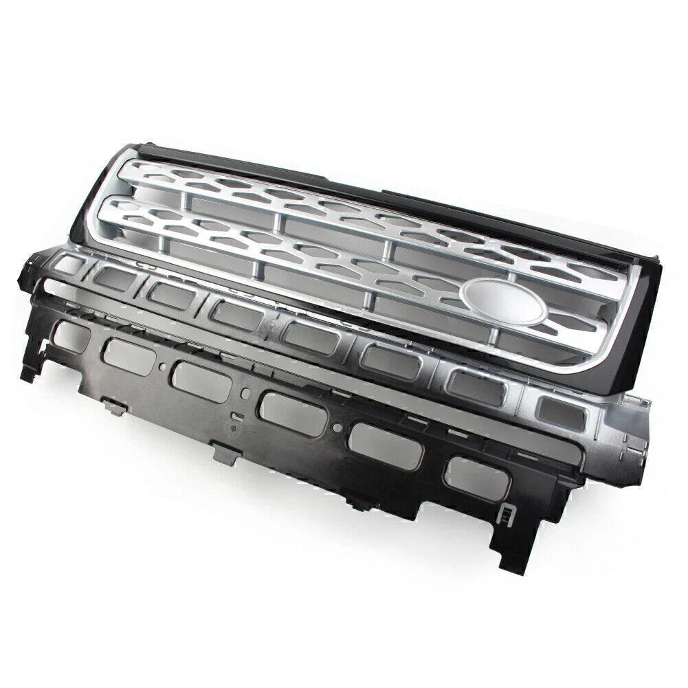 ABS Silver Front Grille Bumper Mesh for Land Rover Freelander 2 (2010-2016)