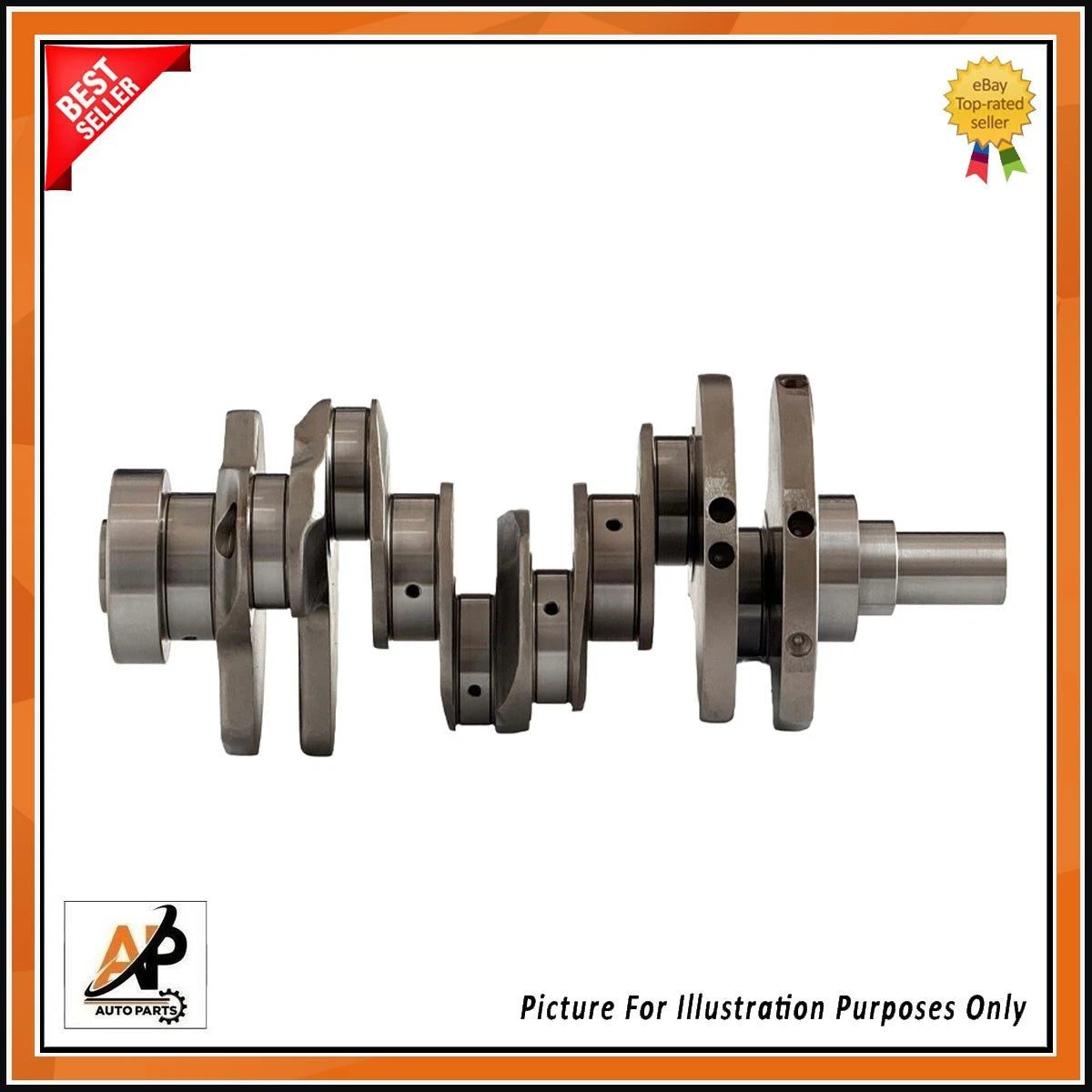 Forged Crankshaft OEM Quality for Range Rover Velar L560 3.0D TDV6 (2018–2024)
