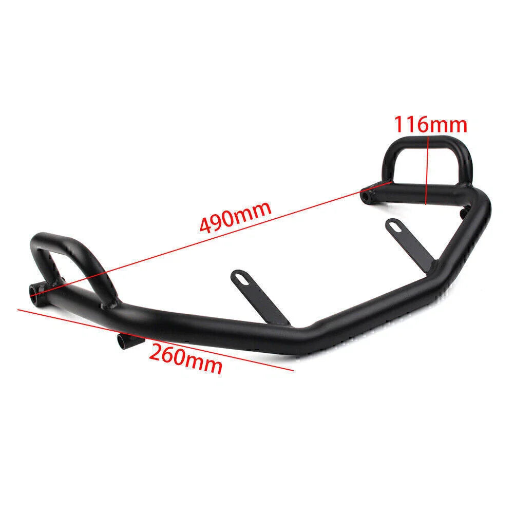 Black Upper Crash Bar Engine Guard for Honda ADV 150 (2020-2021)
