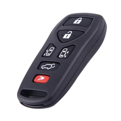 6 Button Key Shell Case Cover for Nissan Quest (2004-2009)