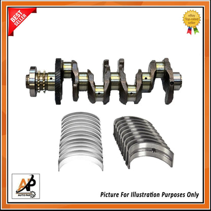 Crankshaft with Bearings Replacement for BMW N47D20 1 3 5 X1 X3 X5 (2008–2016)