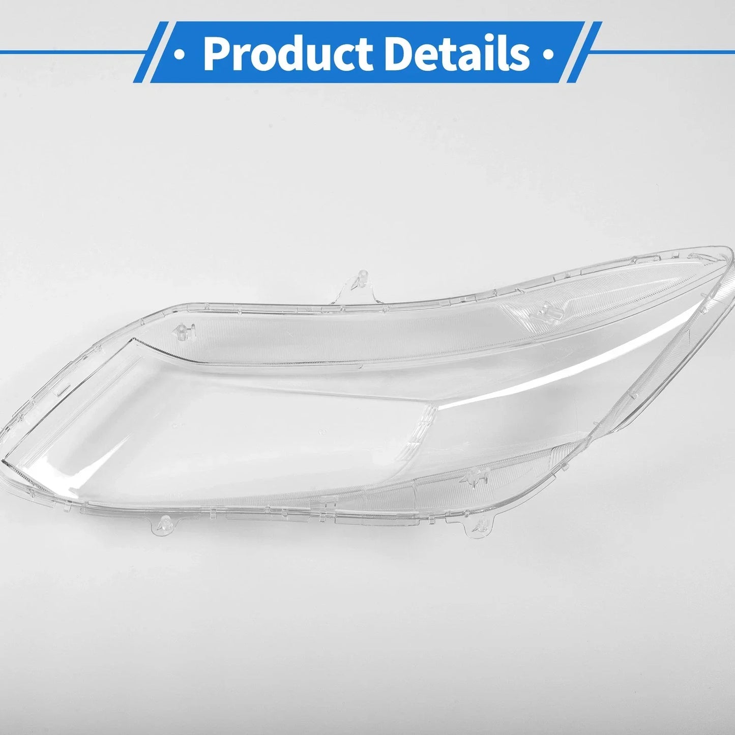 Car Front Right Headlight Lens Cover for Honda Civic (2012-2015)