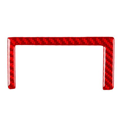 Red Gear Shift Panel Storage Box Cover Trim for BMW 3 Series (1991-1999)