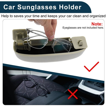 Sunglasses Case for Mercedes-Benz C Class Eyeglasses Holder Storage (2015-2023)