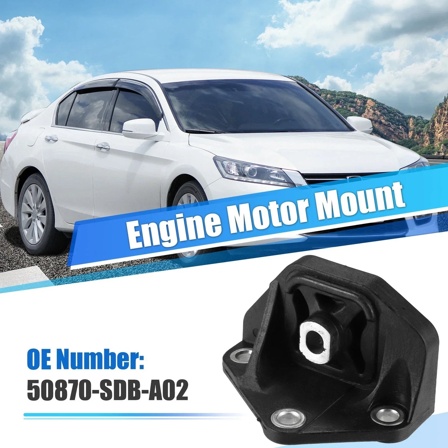 Engine Motor Mount for Honda Accord 2003-2007 (2 x Transmission Mounts)