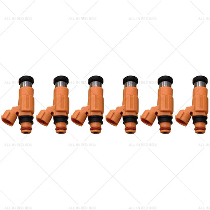 6 x Fuel Injectors for Mitsubishi Magna TH TJ TL TW 3.5L 6G74 (2000-2005)