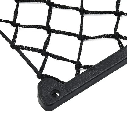 2x Large Storage Net Plastic Phone Magazine Holders Elastic-Mesh Bag for Car