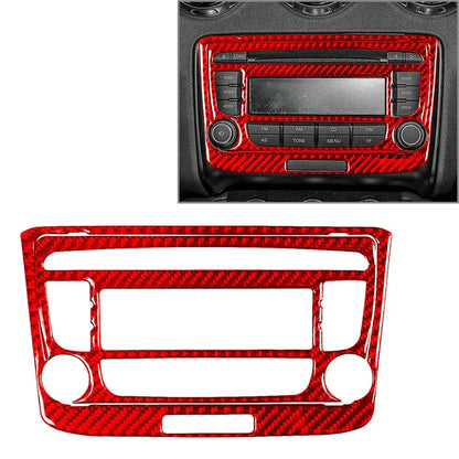Air Conditioner CD Switch Control Panel Cover Trim Red for Audi TT TTRS (2008-2014)
