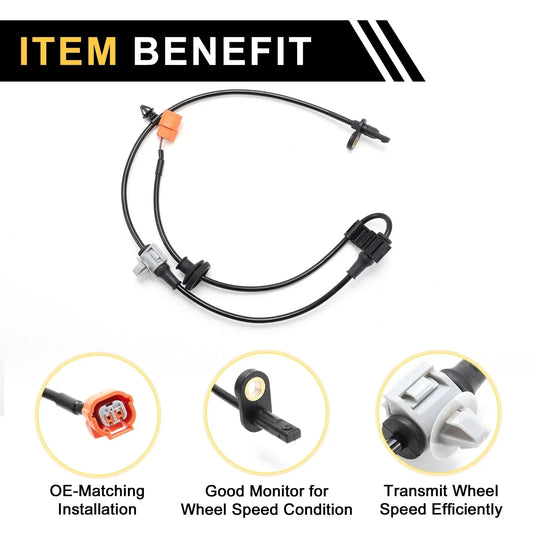 ABS Wheel Speed Sensor for Honda Ridgeline 2006-2014 (2006-2014)