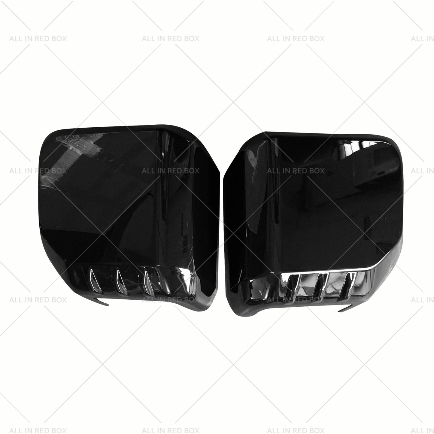 Glossy Black Side Rear View Mirror Cover for Prado LC250 J250 (2024)
