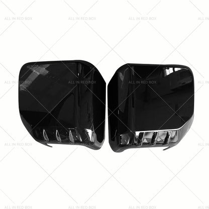 Glossy Black Side Rear View Mirror Cover for Prado LC250 J250 (2024)
