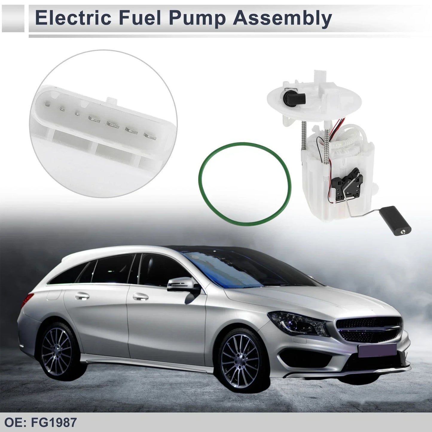 Fuel Pump Assembly for Mercedes Benz CLA250 C117 X156 2014-2020 L4 2.0L Gas