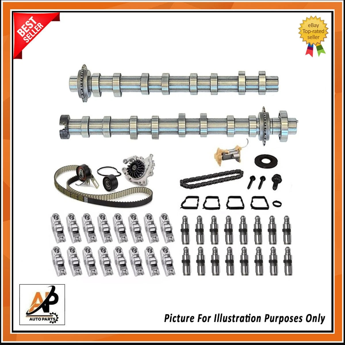 Exhaust Camshaft Inlet with Rebuild Kit for Vauxhall 1.5L (2005–2019)