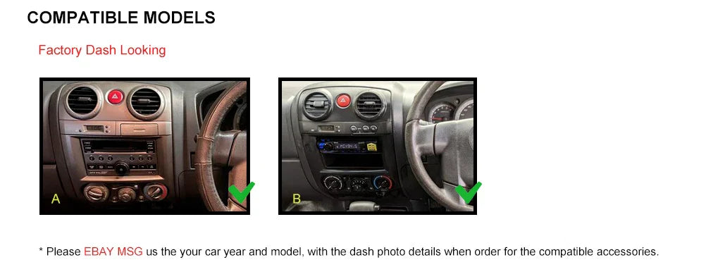 9" Wireless Carplay Android Auto Head Unit for Isuzu Dmax (2009-2011)