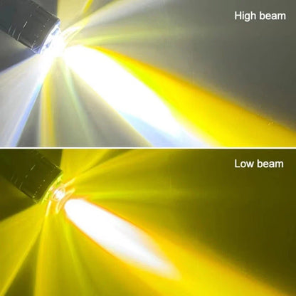 LED Headlight Lens Bulb H4 H6 BA20D for Motorcycle