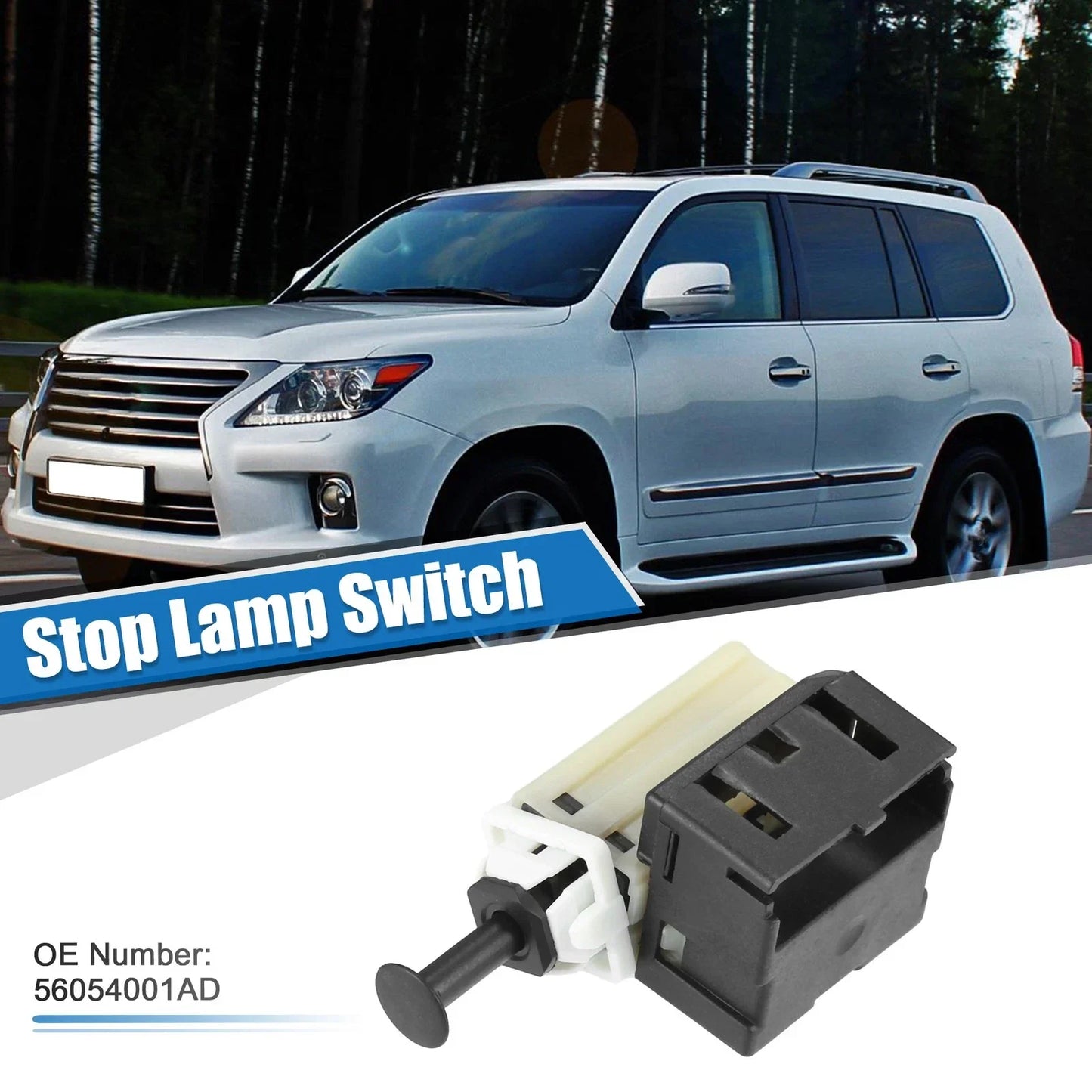 Stop Lamp Switch for Dodge Avenger 2013-2014 (2 x Stoplight Switches)