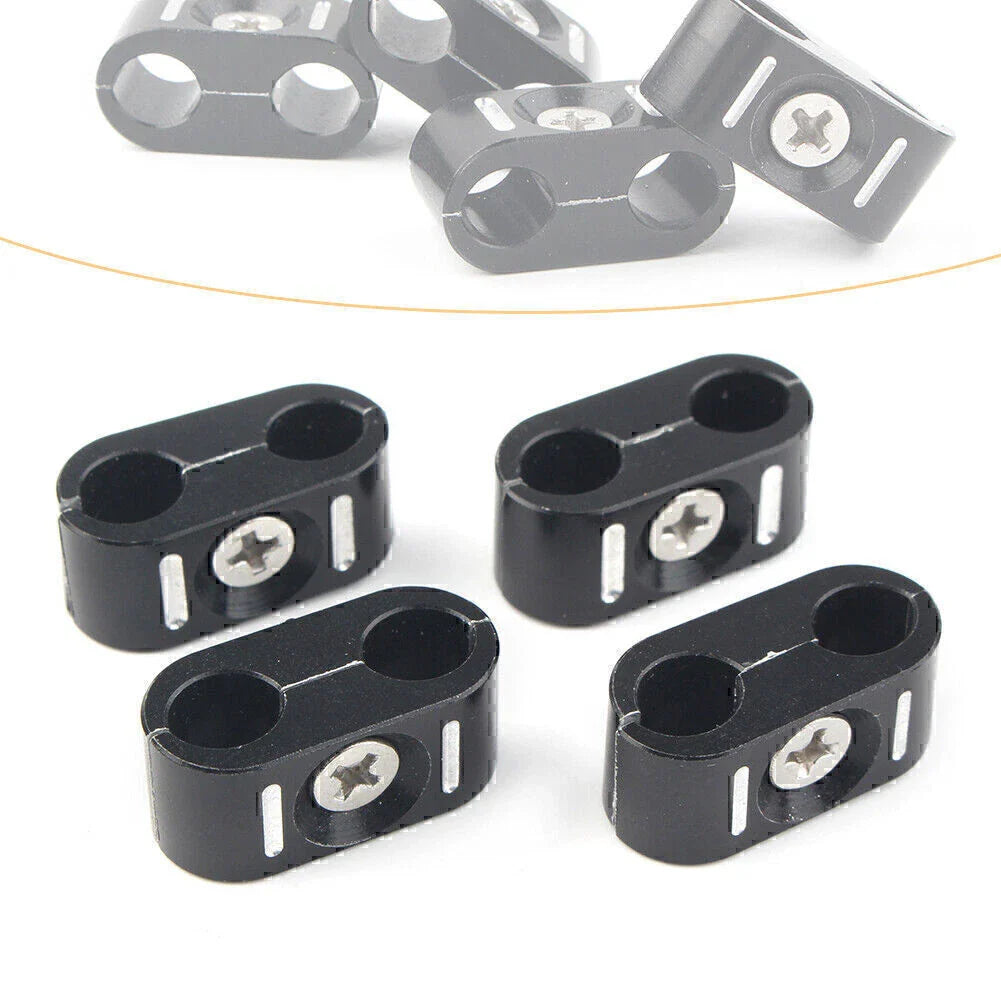 4x Brake Throttle Cable Clips for Harley 1984-2023