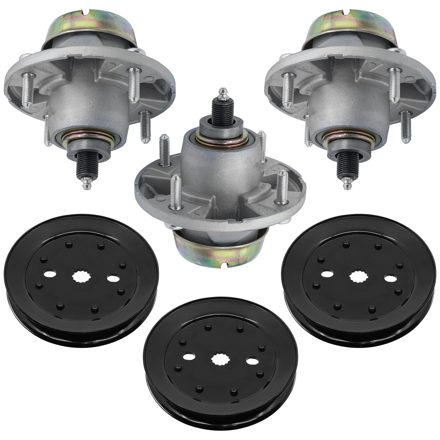 Blade Spindle Assembly with Pulley for John Deere X595 X700 X720 (54 in) (2010–2018)