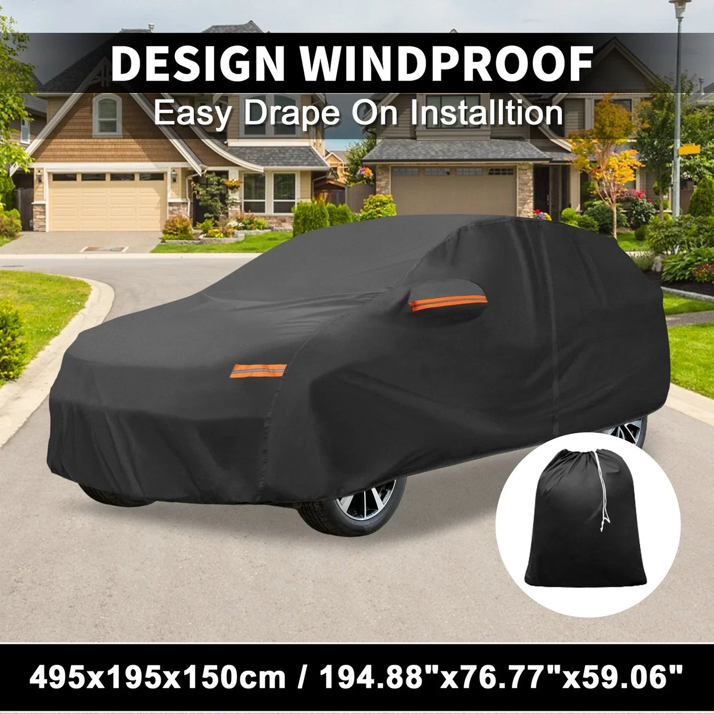 Waterproof Aluminum Film Car Cover for Lexus RX