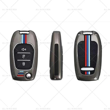 Zinc Alloy Flip Remote Key Fob Case Cover for LDV T60 Pro (2017-2023)