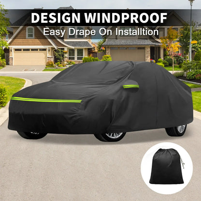 Waterproof 210D-PU Car Cover for Mercedes-Benz C-Klasse W206 Estate (2014-2023)