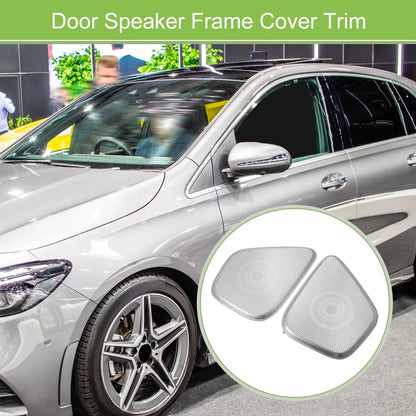 4 Pcs Speaker Frame Cover Trim for Mercedes Benz A B Class