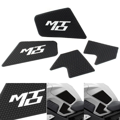 Black Anti-Slip Traction Tank Pad for Yamaha MT10 (2016-2019)