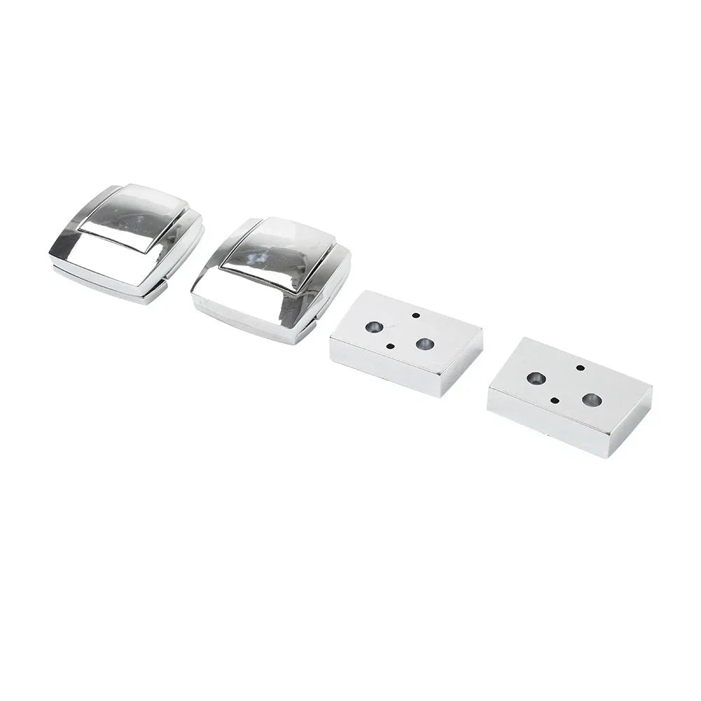 Chrome Tour Trunk Latches for Harley Electra Glide, Street Glide, Road King