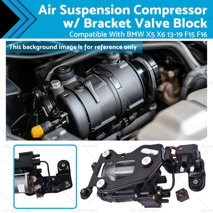 Air Suspension Compressor Valve Block for BMW X5 F15 F85 X6 F16 F86 (2014-2020)