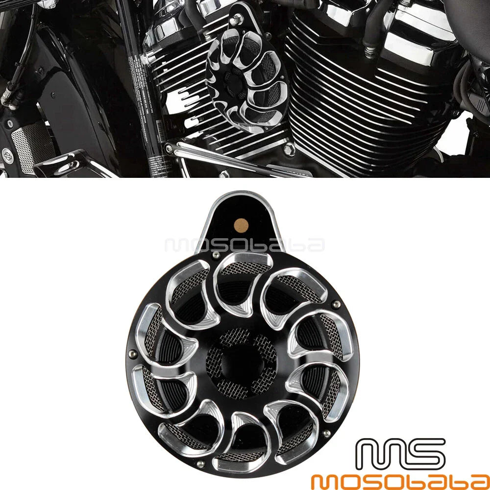 Billet Aluminum Horn Speaker Cover for Harley Big Twin, Sportster XL1200, 883 (1991-2017)