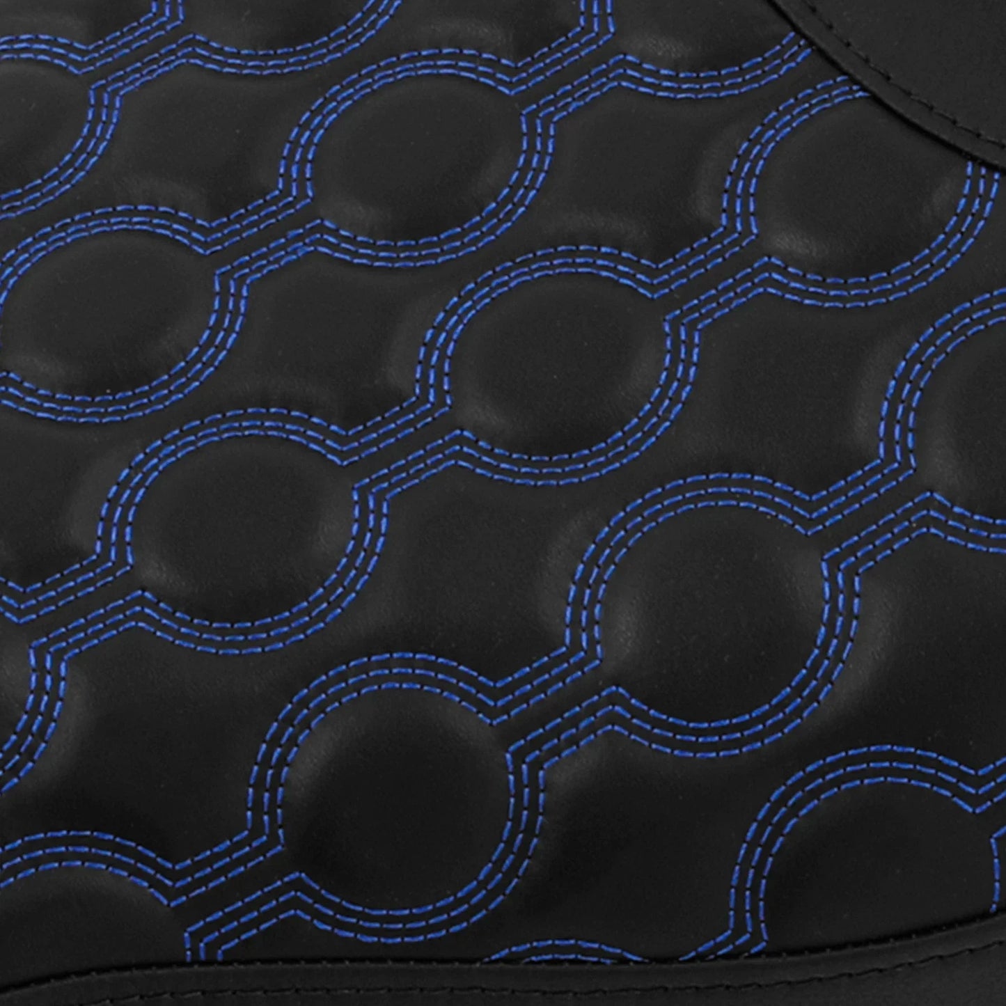 Black Blue Driver & Passenger Seats for Suzuki Hayabusa GSX1300R (2008-2020)