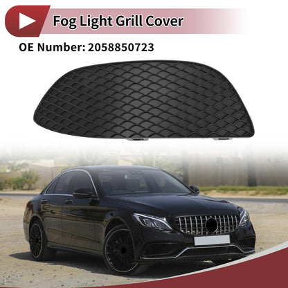 Front Left Fog Light Grill for Mercedes-Benz C300 (2015-2016)