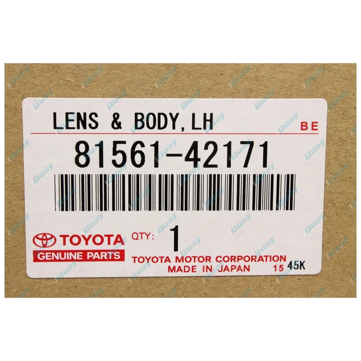 LH Genuine Tail Light for Toyota RAV4 2012-2015 (Left Passenger)