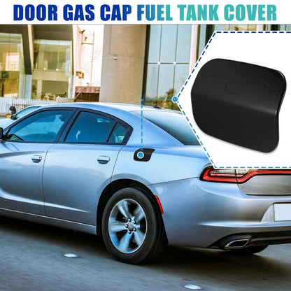Black Fuel Tank Cover for Dodge Charger (2011-2021)