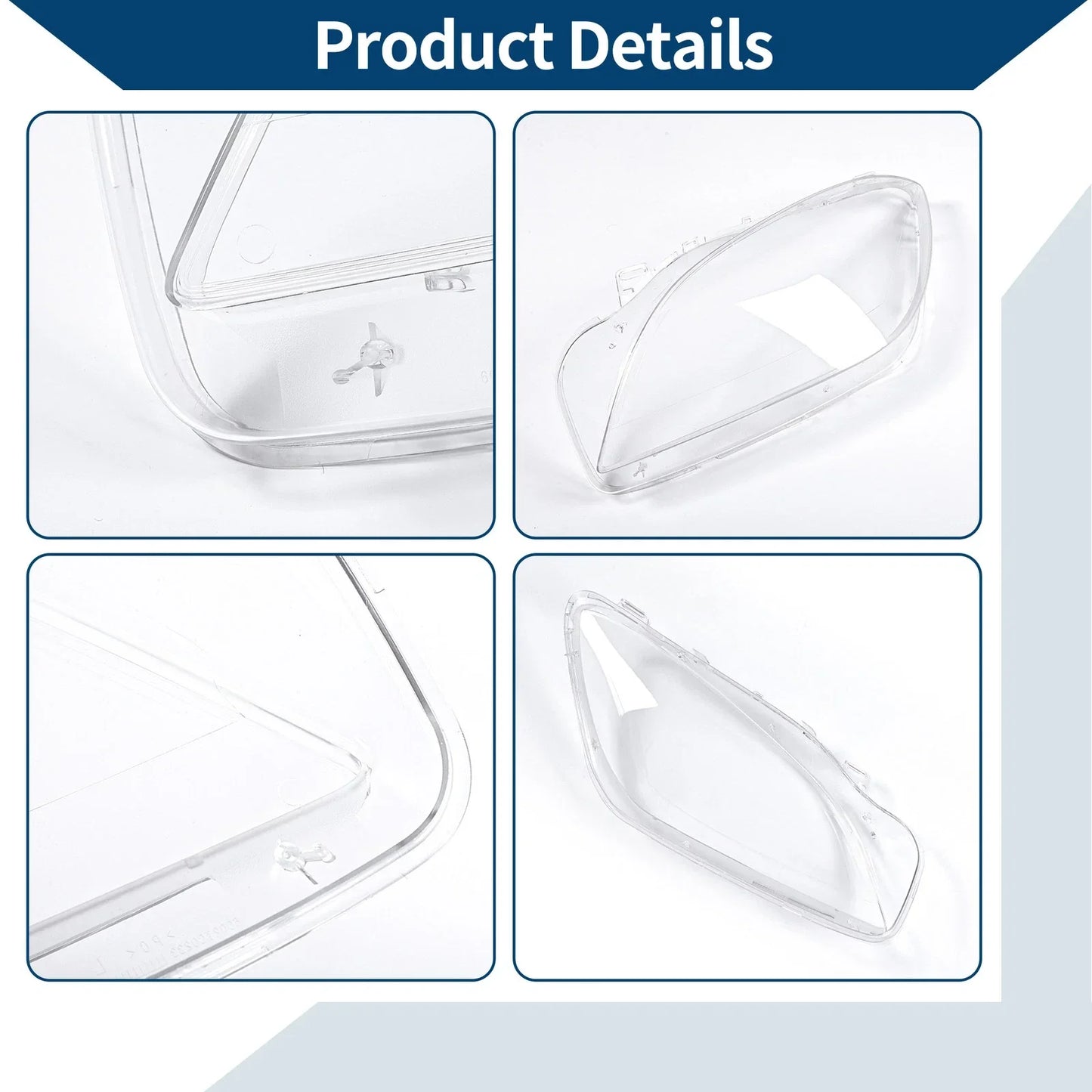 Front Left Headlight Lens Cover for Mercedes-Benz ML350 (2012-2015)