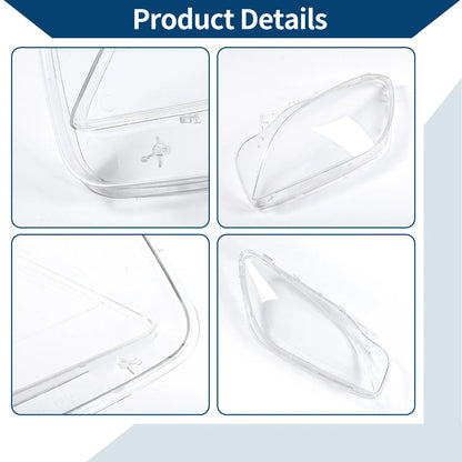 Front Left Headlight Lens Cover for Mercedes-Benz ML350 (2012-2015)
