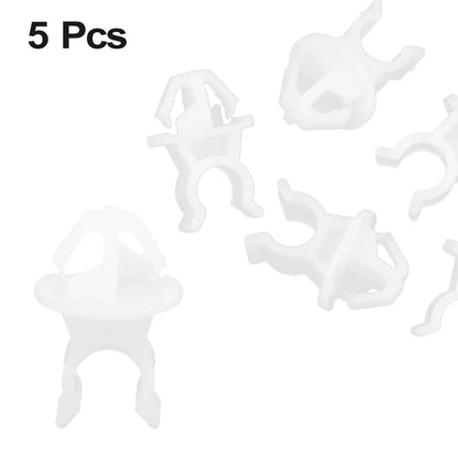 Hood Prop Rod Support Rivet Clips 14 x 11mm White 5 x for Honda