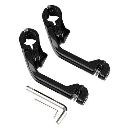 1 1/4" Angled Adjustable Highway Footpeg Mount for Harley