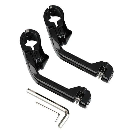 1 1/4" Angled Adjustable Highway Footpeg Mount for Harley