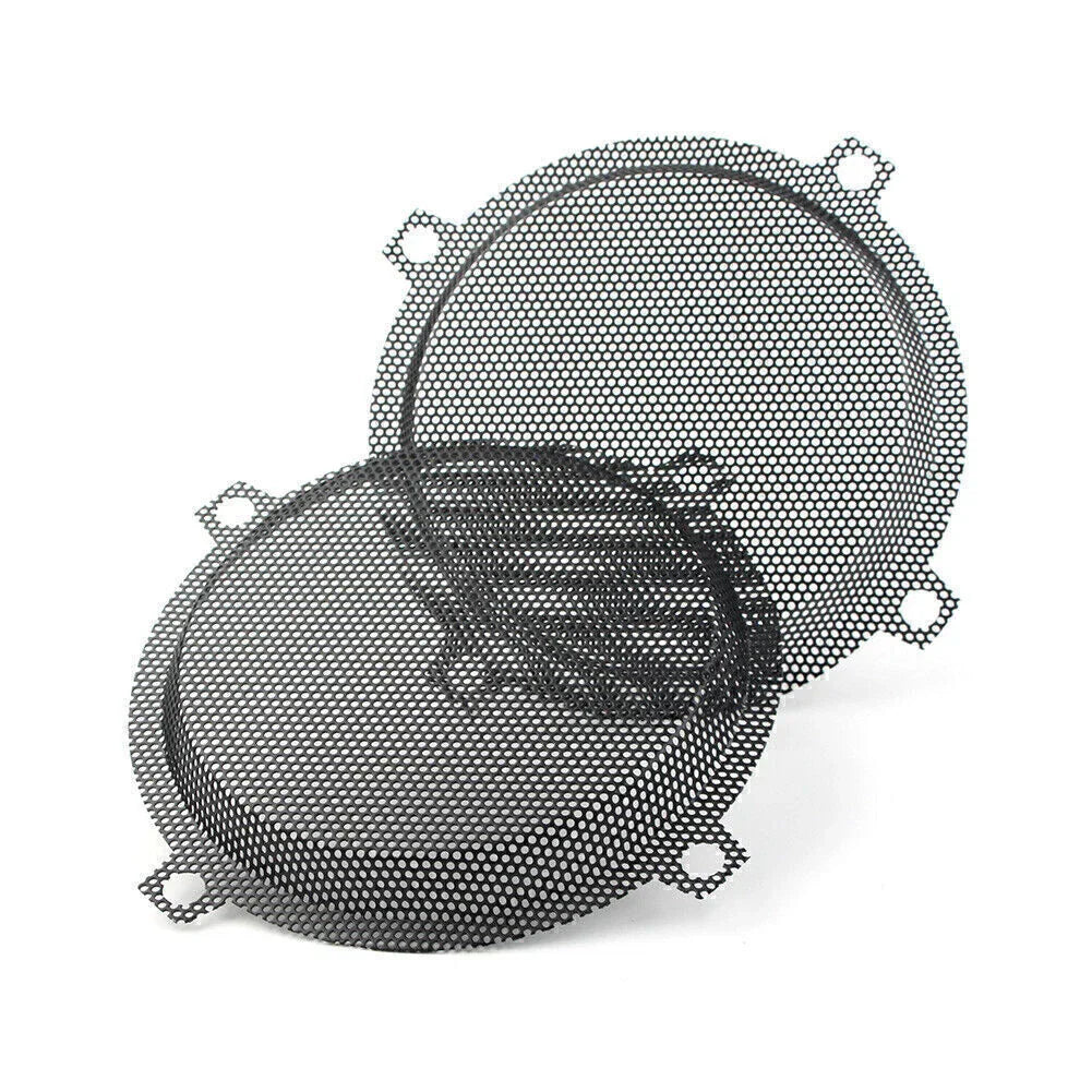 Black Wired Steel Mesh Speaker Grills for Harley Davidson Electra Glide