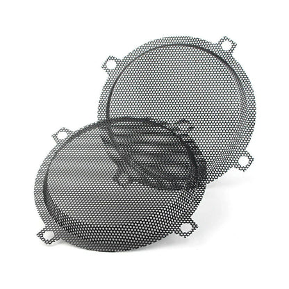 Black Wired Steel Mesh Speaker Grills for Harley Davidson Electra Glide