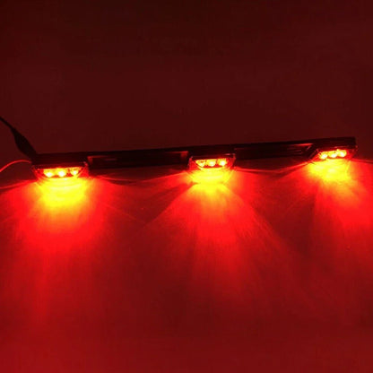 17" Red Bright LED ID Bar & 3 LED Marker Lights for Truck Trailer Bus