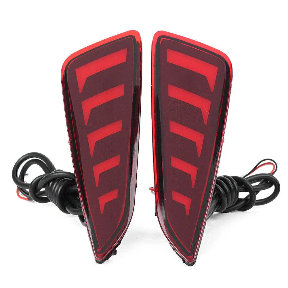 LED Rear Bumper Tail Lights for Toyota CHR (2016-2018)