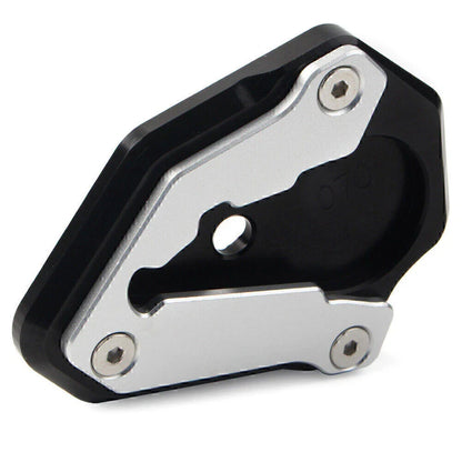 CNC Black Side Stand Enlarger Pad for Ducati 848 1098 1198 (2008-2015)