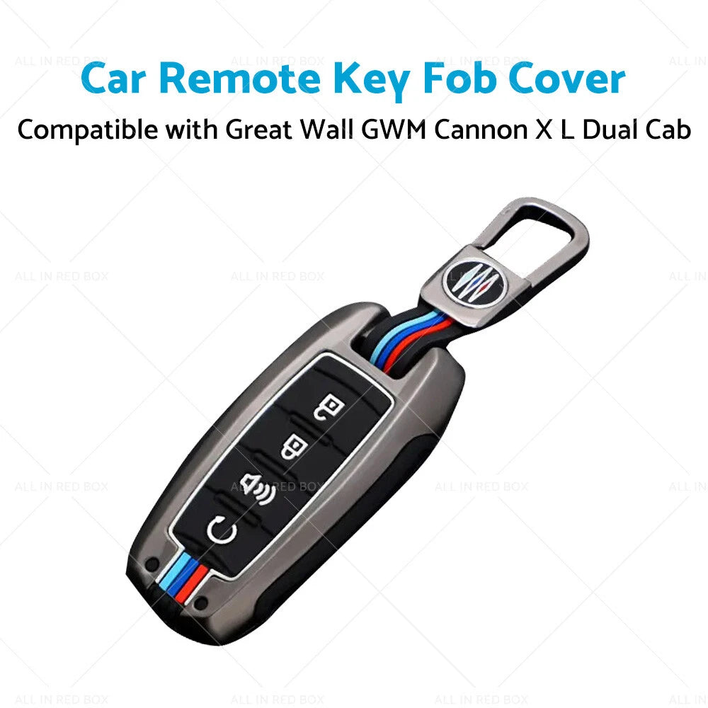 Remote Key Fob Cover Case for Great Wall GWM Cannon X L Dual Cab