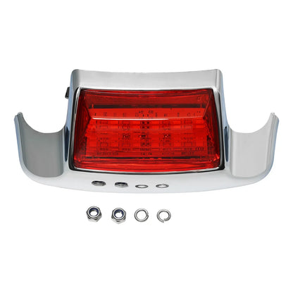 Chrome Shell Rear Fender Tip Light for Harley Electra Glide