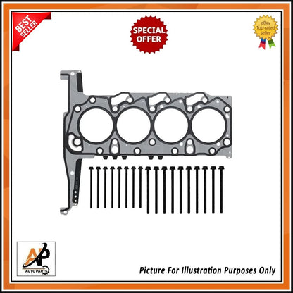 Cylinder Head Gasket Bolts Set for Ford Transit Ranger 2.2 TDCI (2006–2016)