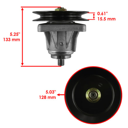 Deck Spindle 46 Inch Replacement for White Outdoor LT-4600 LT-546 LT-946 (1994–2010)