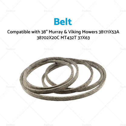38" Belt for Murray & Viking Mowers (38171X53A, 38702X20C)